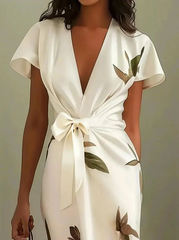 Judy | Abito Satin Bianco