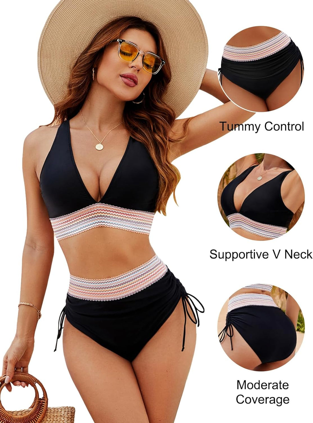 Elara | Bikini Vita Alta Audace