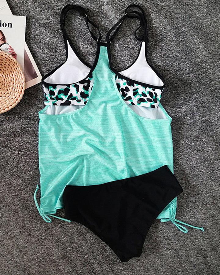 Julia | Tankini Leopardato Liscio