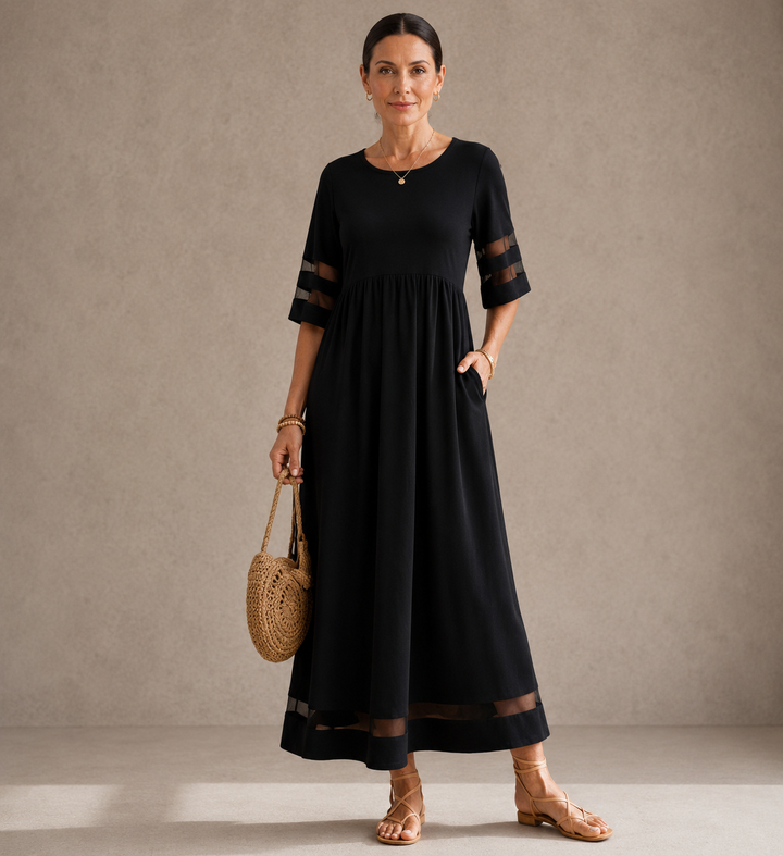 Delymarina | Elegante Abito Midi