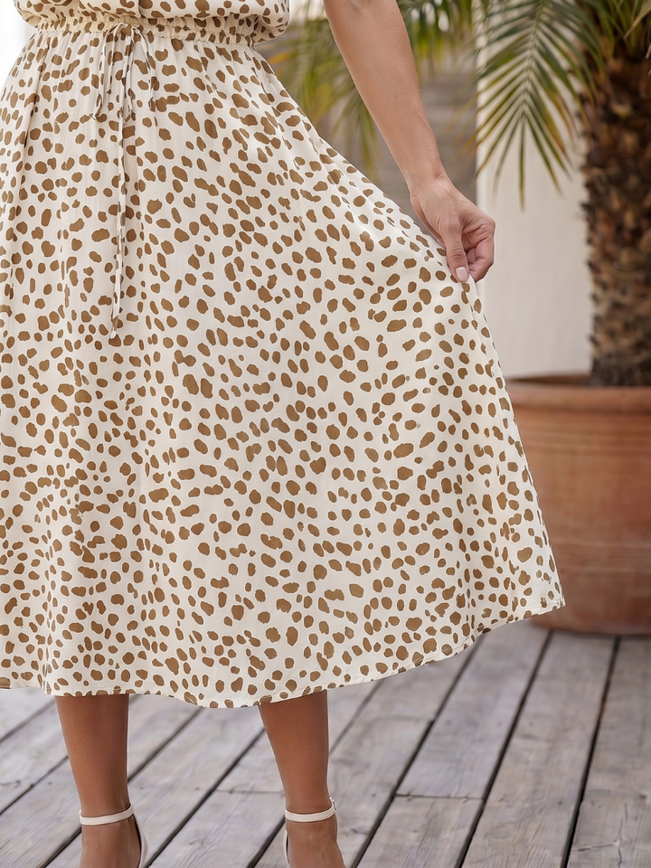 Belladonna | Abito Midi Con Cintura