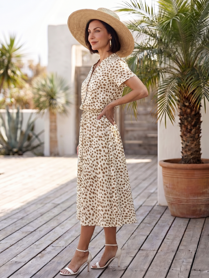 Belladonna | Abito Midi Con Cintura