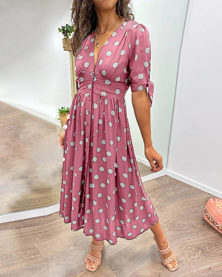 Victoire | Elegante Abito a Pois
