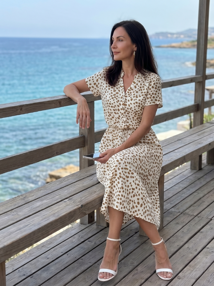 Belladonna | Abito Midi Con Cintura