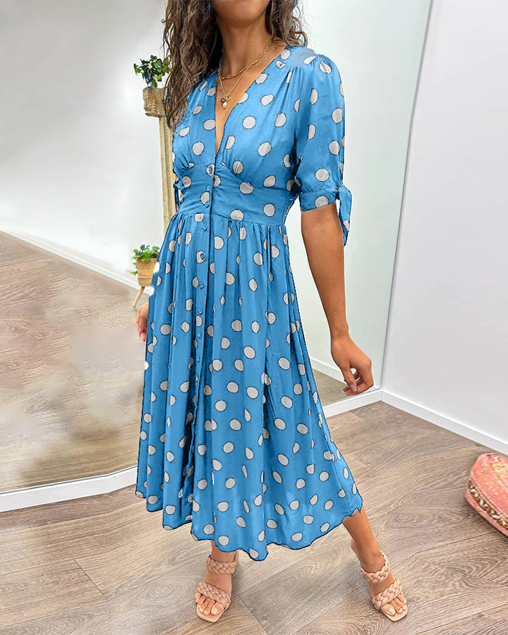 Victoire | Elegante Abito a Pois