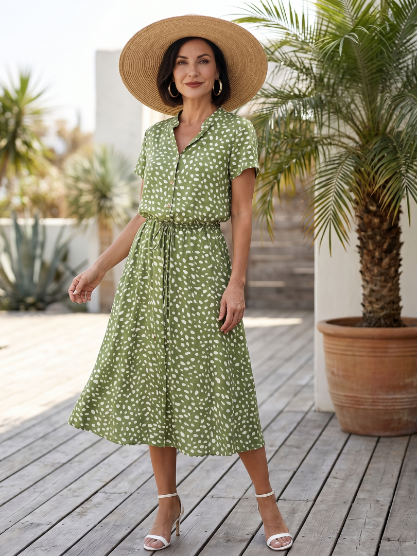 Belladonna | Abito Midi Con Cintura