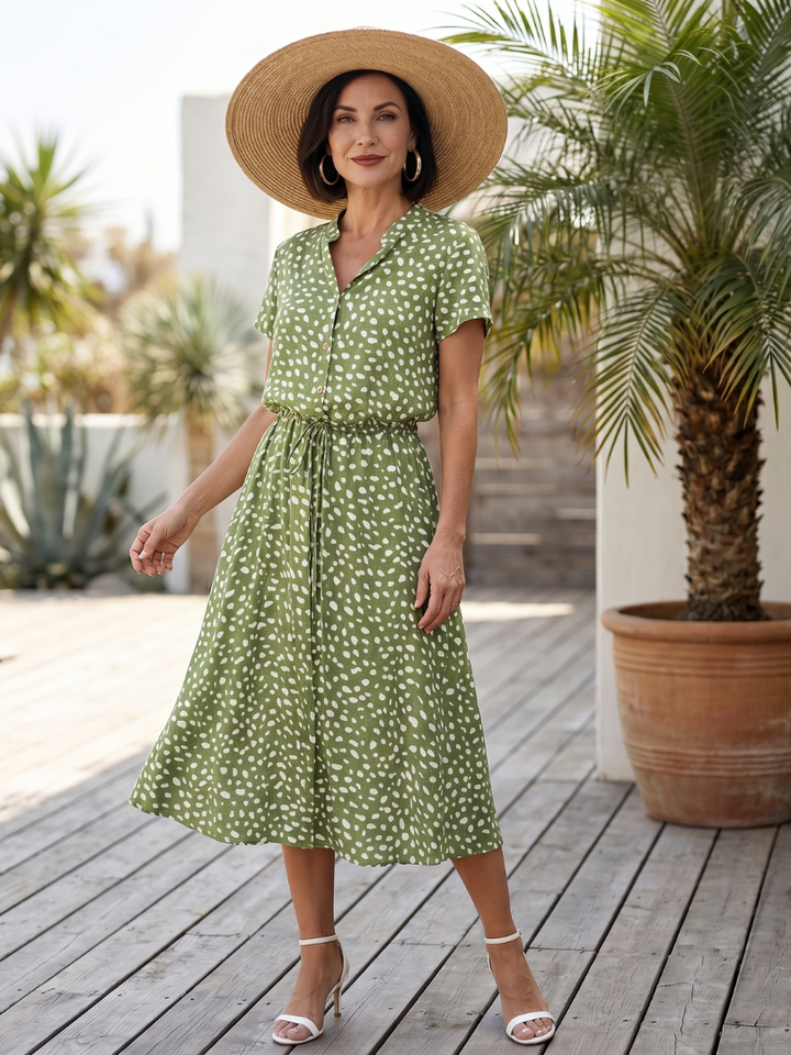 Belladonna | Abito Midi Con Cintura