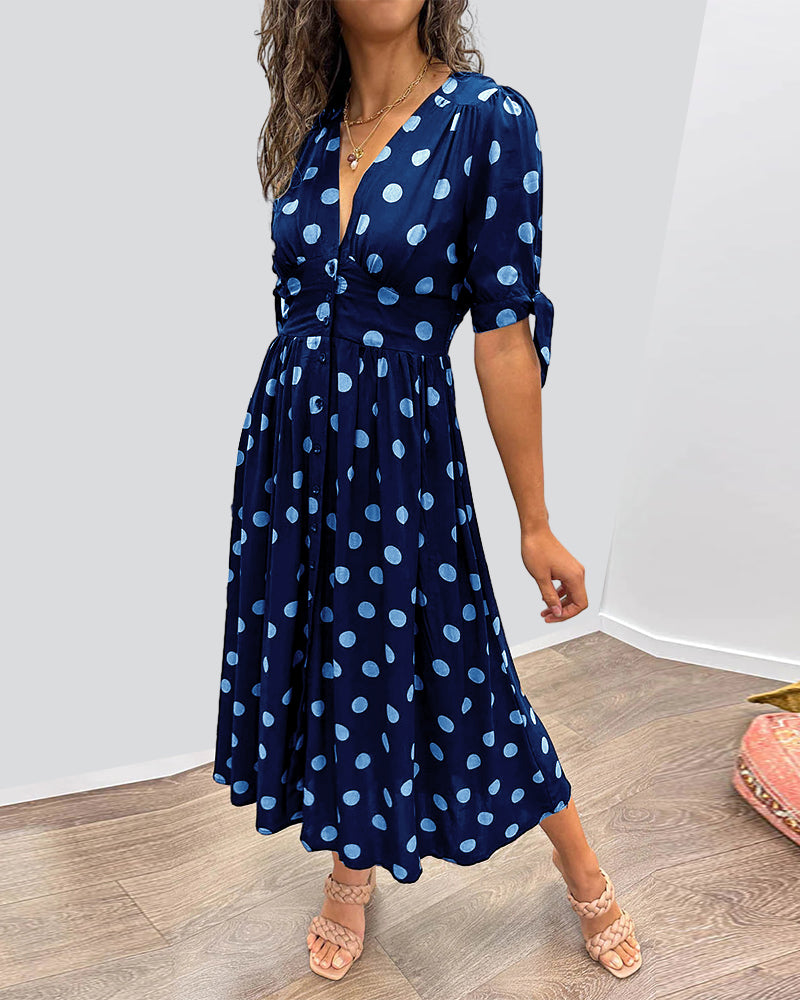Victoire | Elegante Abito a Pois