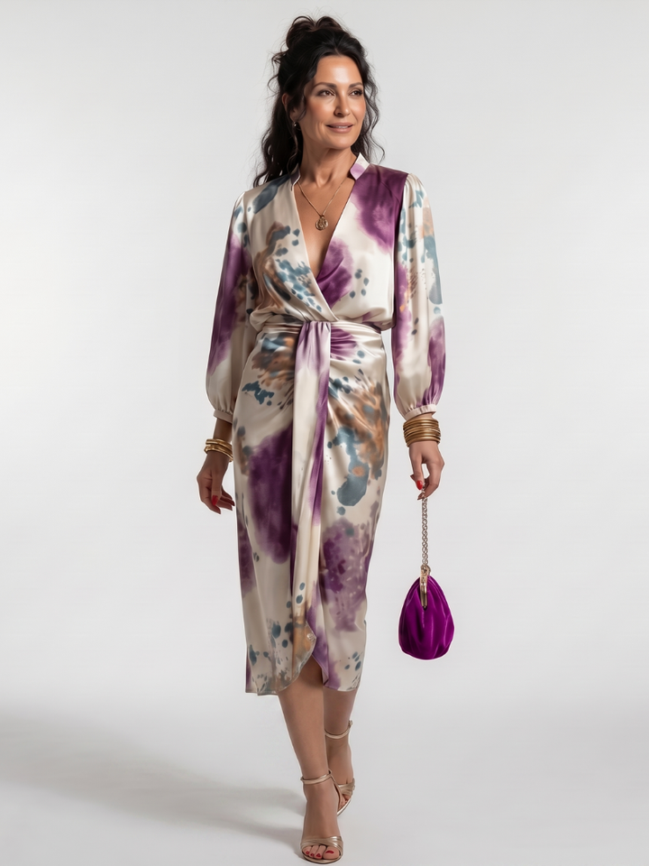 Valentina | Vestito Midi Stampato