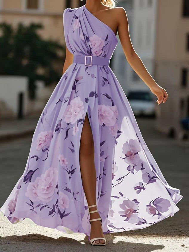 Julie | Abito Maxi Monospalla Verde