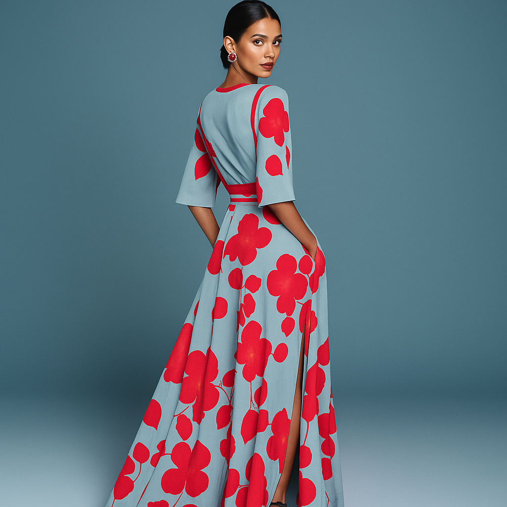 Layla™ | Elegante Abito in Viscosa