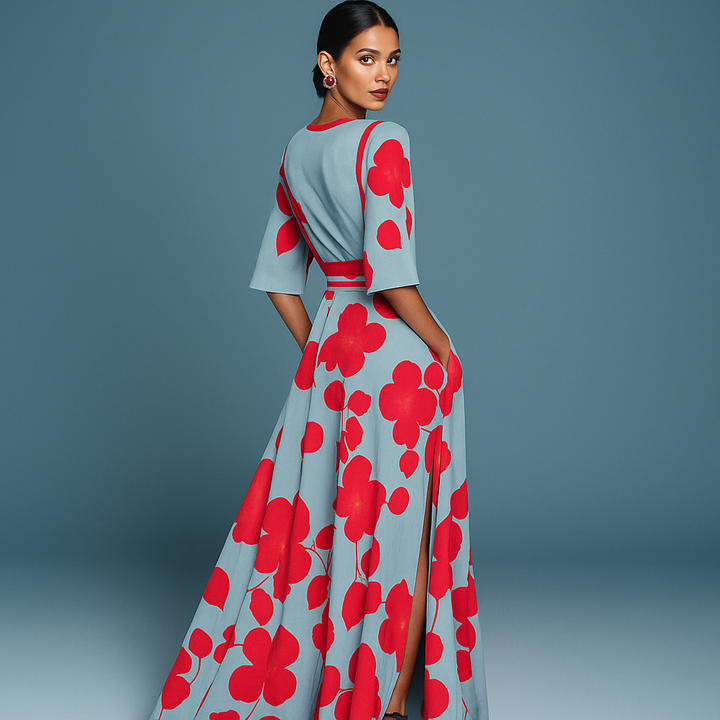 Layla™ | Elegante Abito in Viscosa