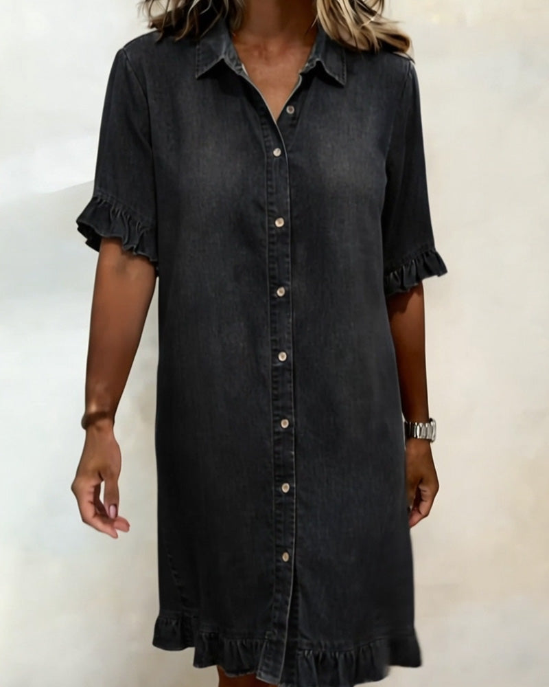 Laura | Vestito in denim comodo