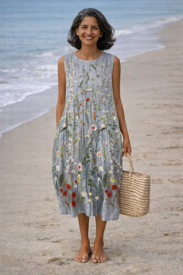 Zara | Abito Midi Corallo
