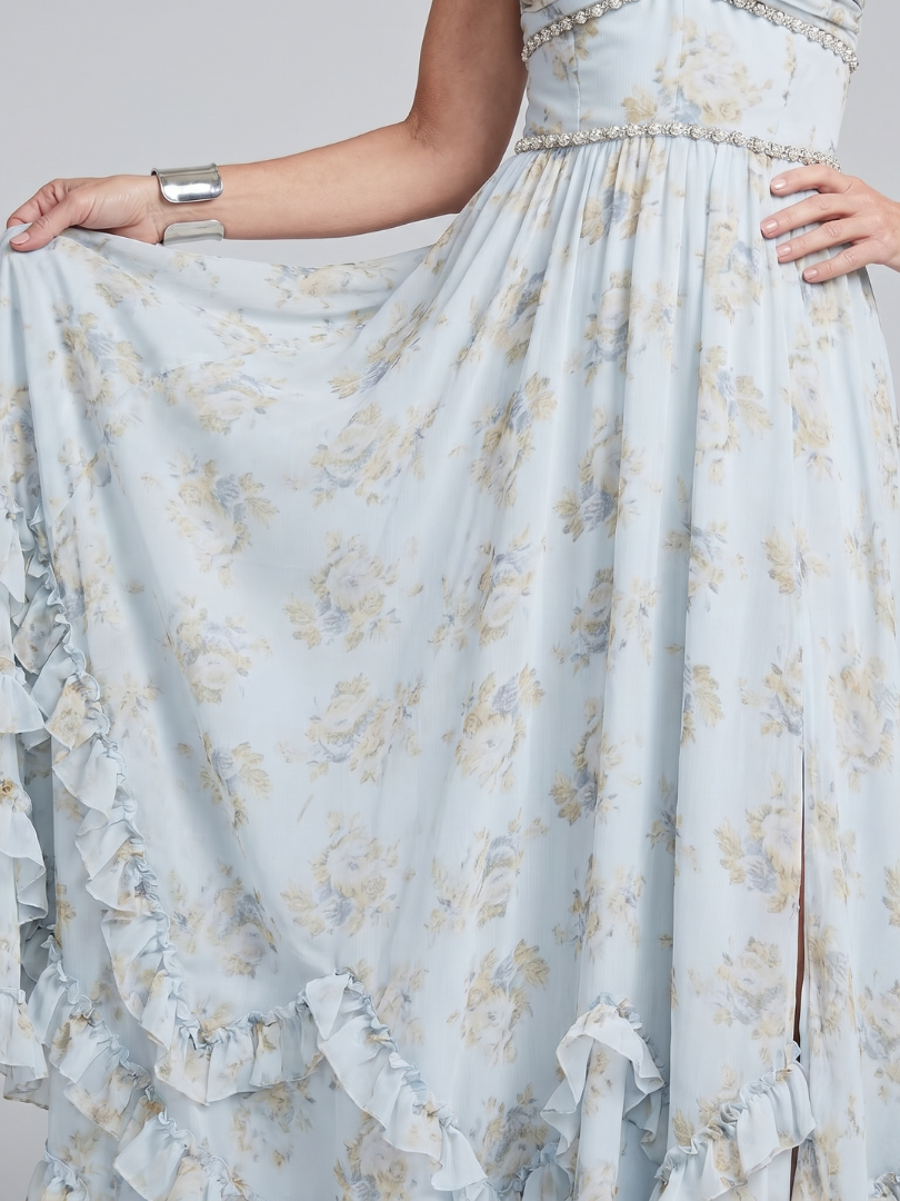 Alessia | Abito Halter Con Perline