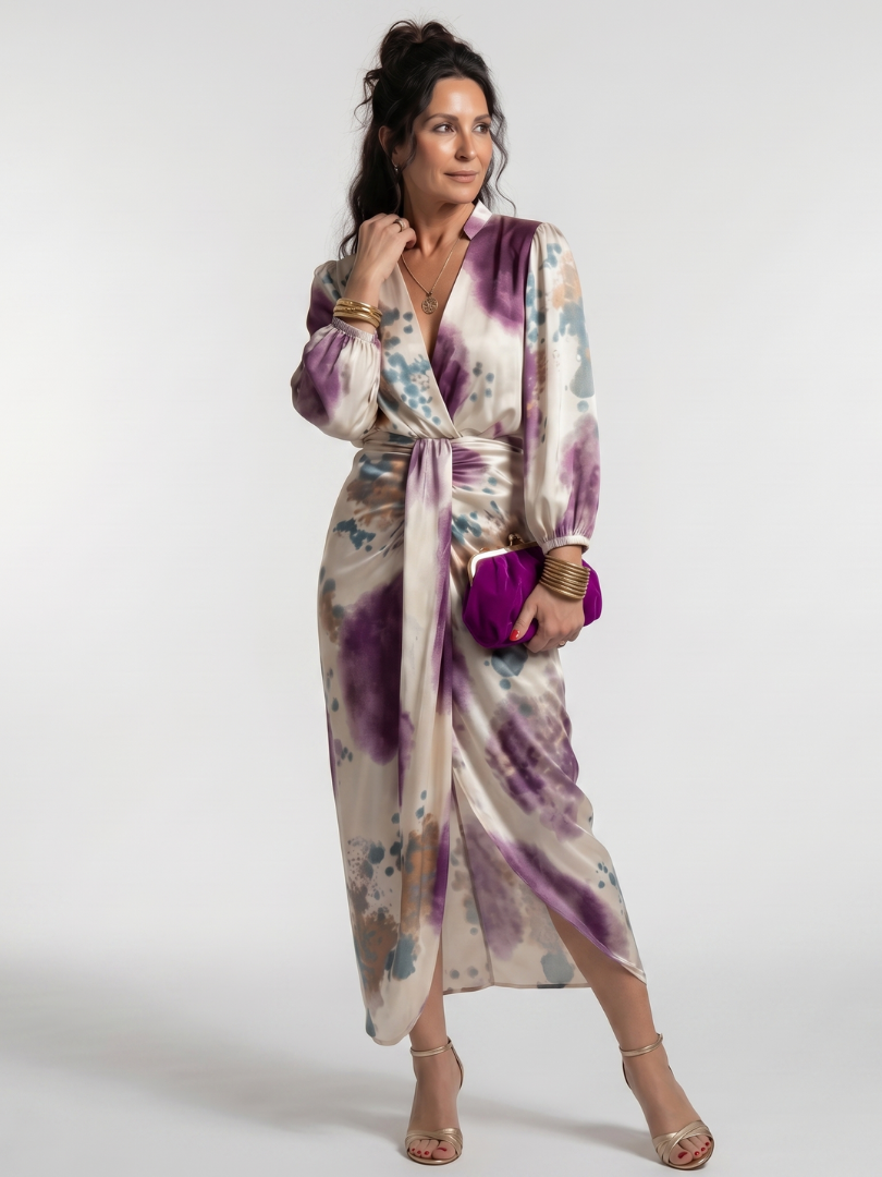 Valentina | Vestito Midi Stampato