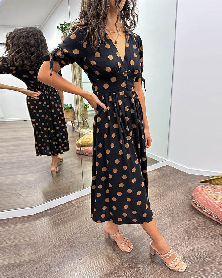 Victoire | Elegante Abito a Pois
