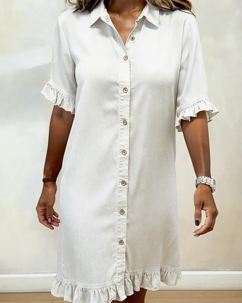 Laura | Vestito in denim comodo