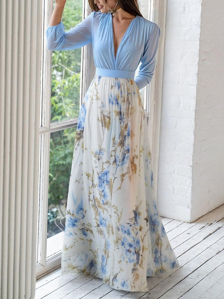 Penelope | Abito Floreale Maxi