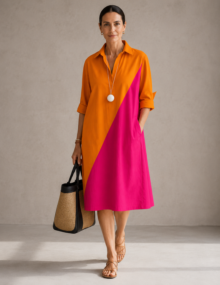 Kayla™ | Abito Midi Comodo