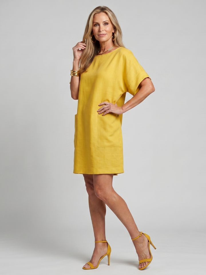 Calliope | Abito Corto Con Tasche