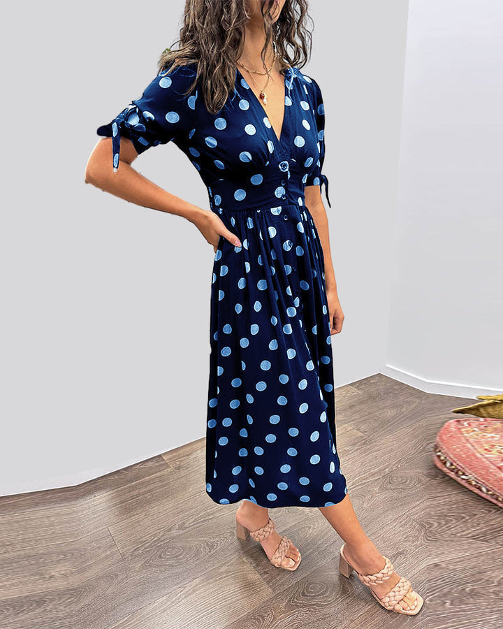 Victoire | Elegante Abito a Pois