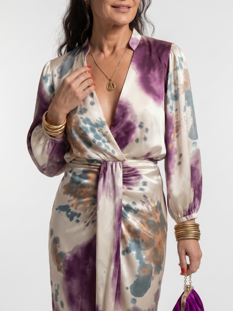 Valentina | Vestito Midi Stampato