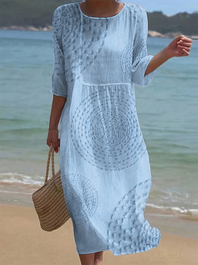 Améliane™ | Midi Abito Raffinato Elegante