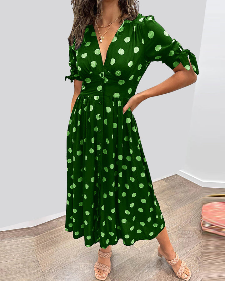 Victoire | Elegante Abito a Pois