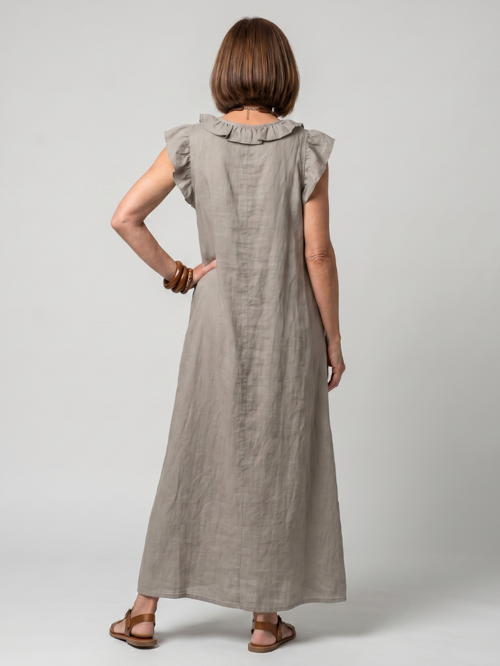 Fern | Abito Midi Volant