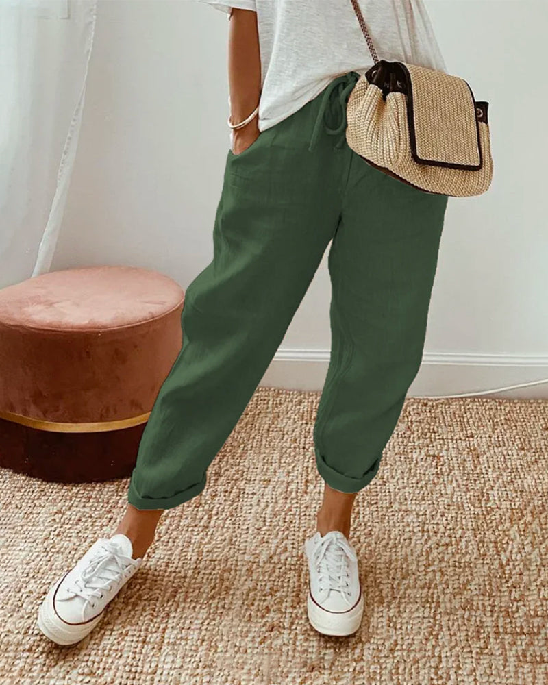 Lucie™ | Pantaloni Leggeri Eleganti