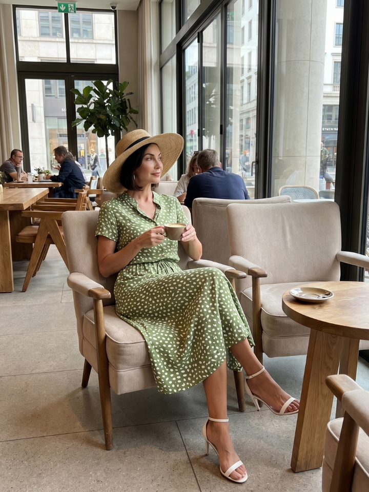 Belladonna | Abito Midi Con Cintura