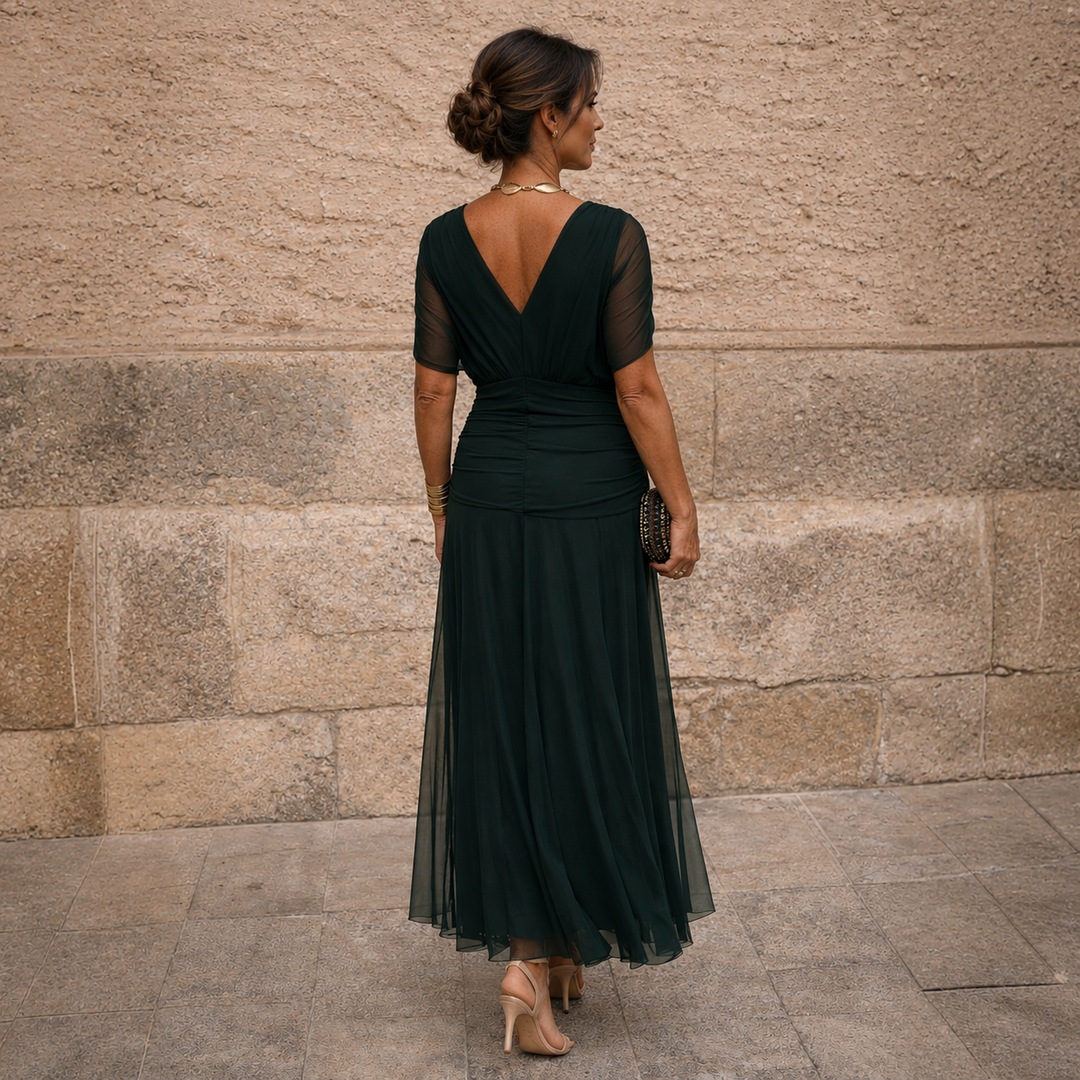 Rossana | Abito Maxi Spalle Nude
