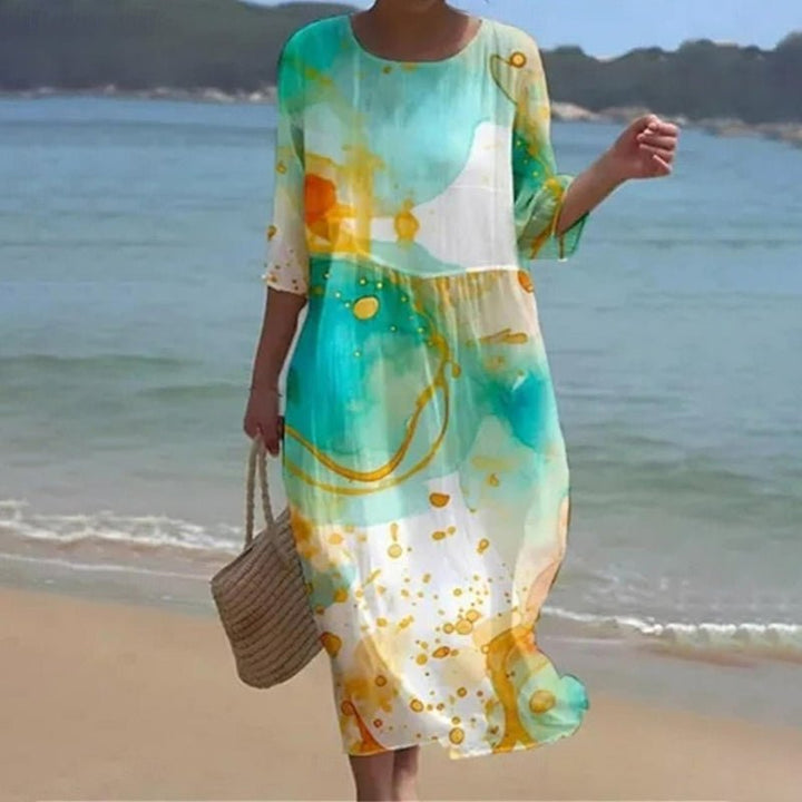 Keely | Sunset Bloom Dress