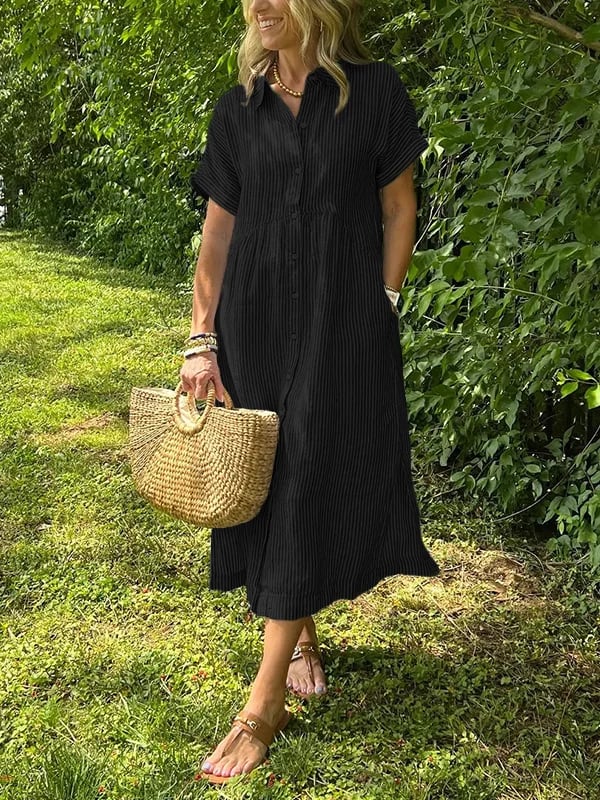 Cassie | Abito Elegante Righe
