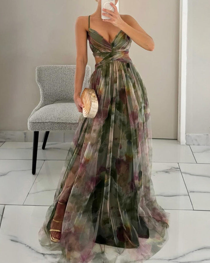 Marbella | Abito Maxi Spalline