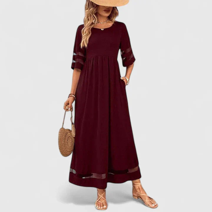 Delymarina | Elegante Abito Midi