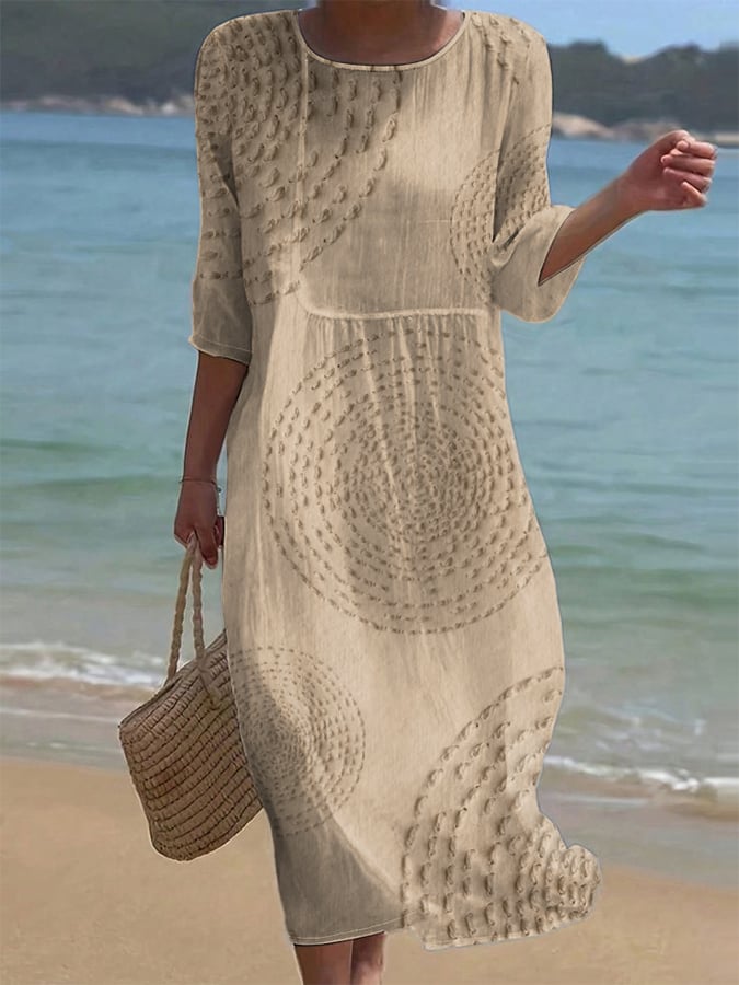 Améliane™ | Midi Abito Raffinato Elegante