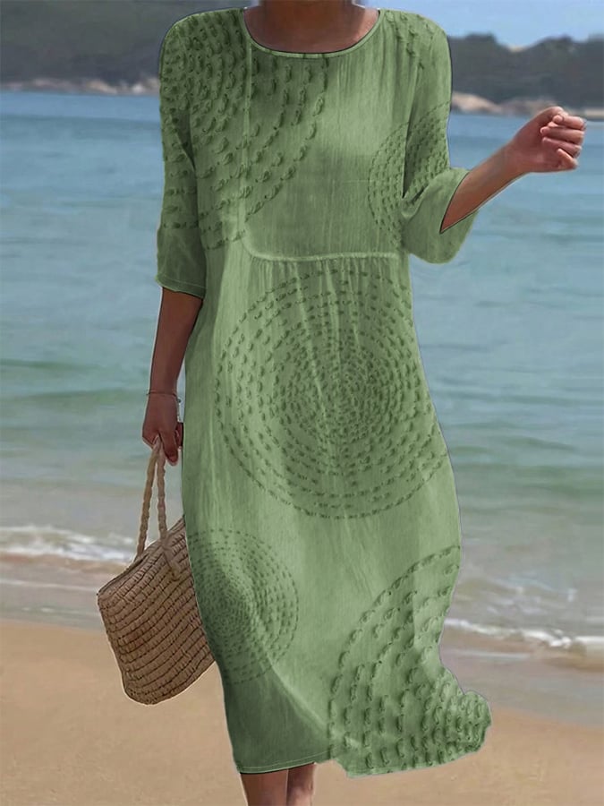 Améliane™ | Midi Abito Raffinato Elegante