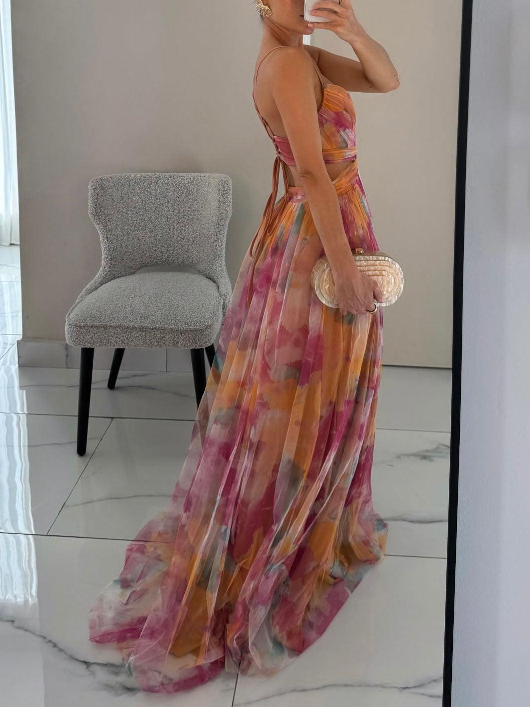 Karen | Abito Maxi Floreale