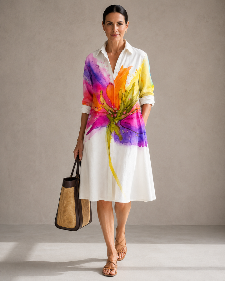 Lydia™ | Abito Midi Chic