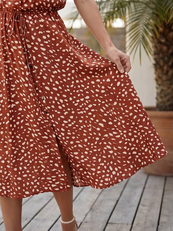 Belladonna | Abito Midi Con Cintura