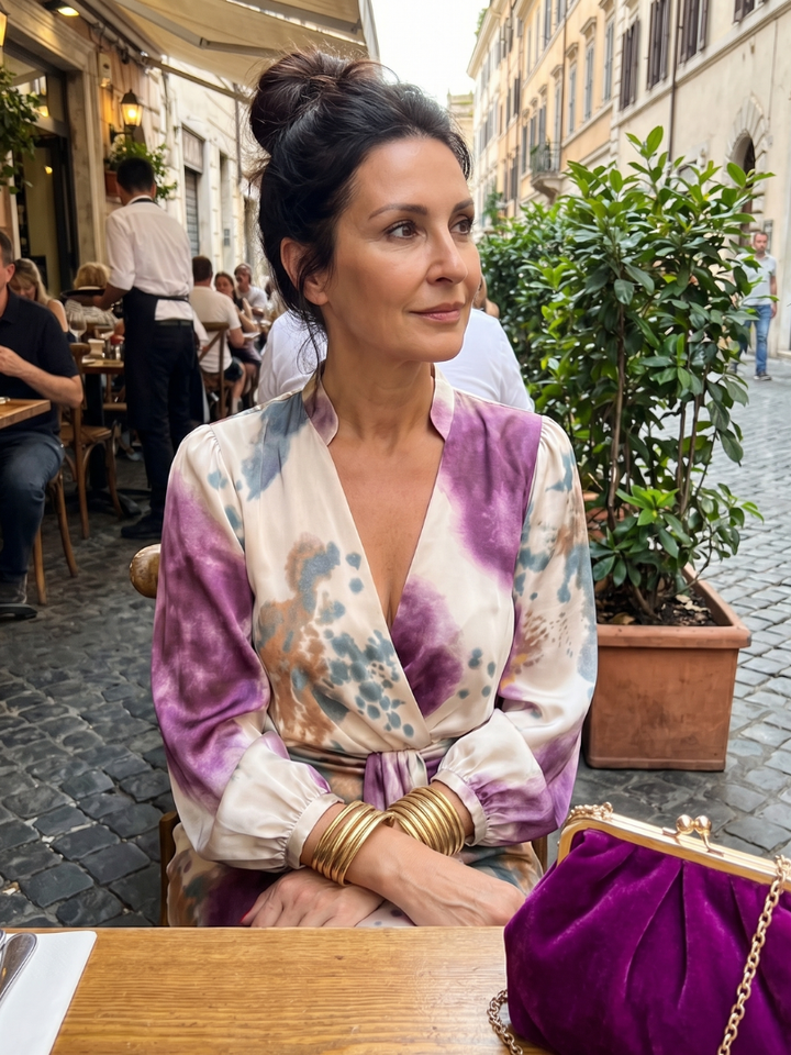 Valentina | Vestito Midi Stampato