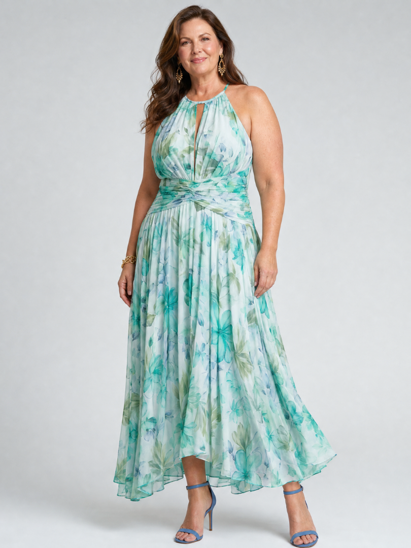 Valeria | Abito Midi Floreale