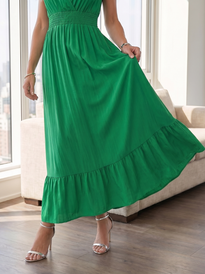 Clove | Abito Midi Volant