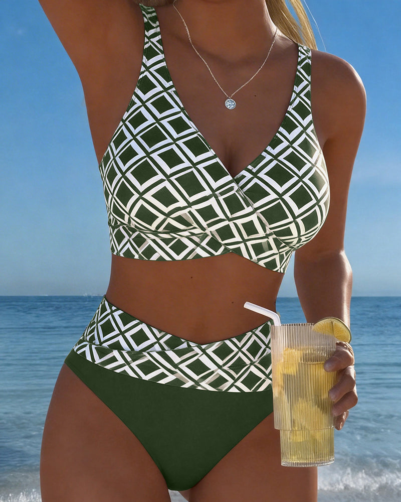 Martina | Bikini Motivo Rombo