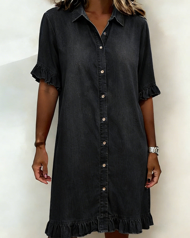 Laura | Vestito in denim comodo