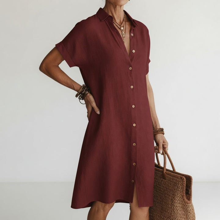 Evanelie | Abito Camicia Midi