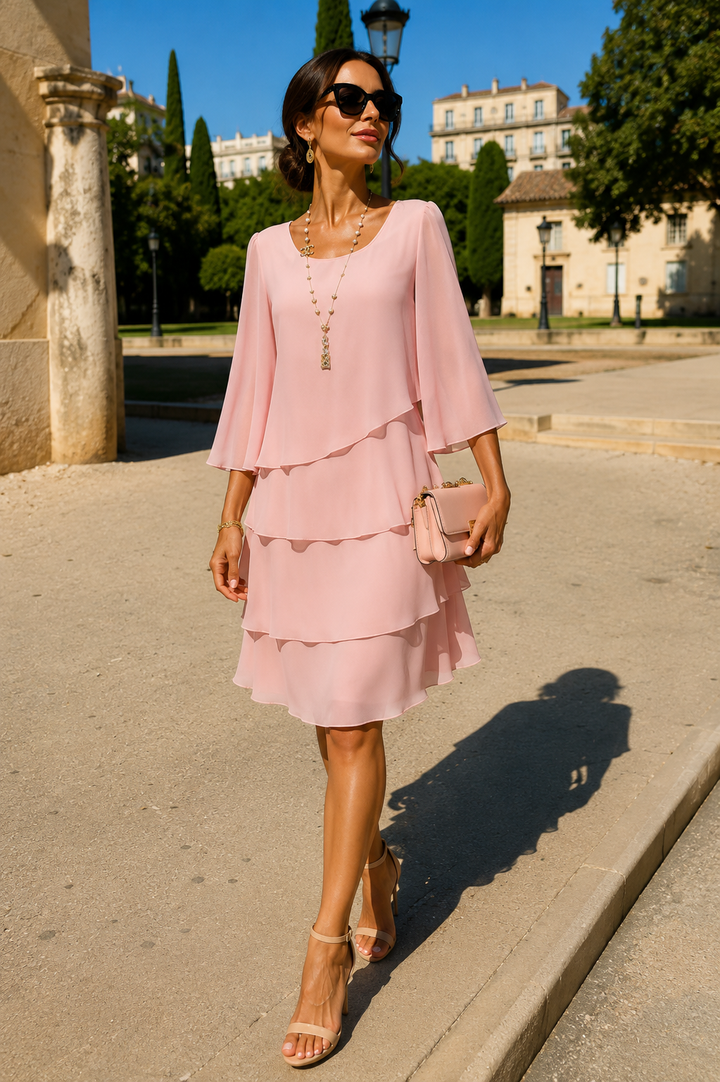 Catherine | Abito Elegante con Volant