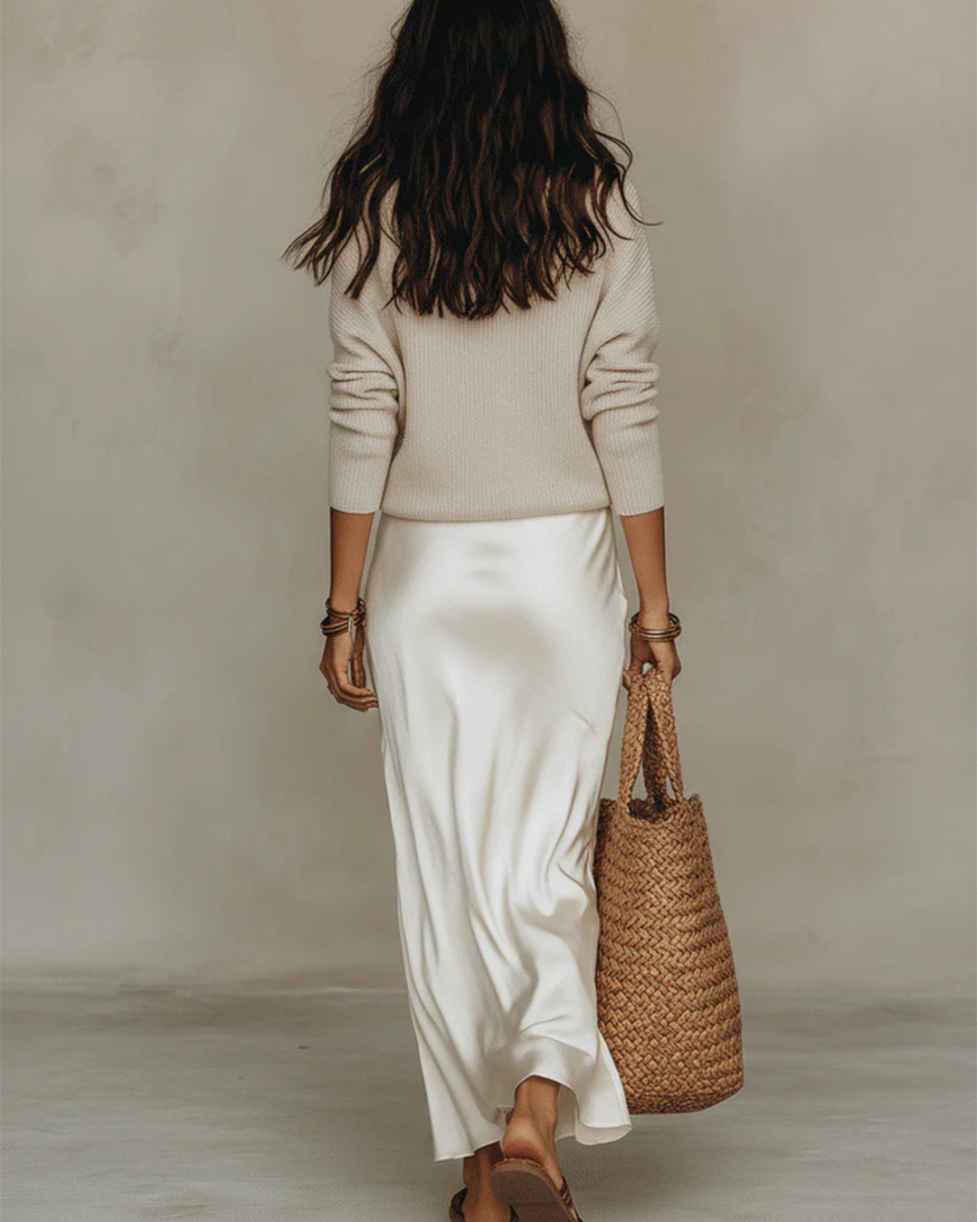 Elena | Abito Satin Midi
